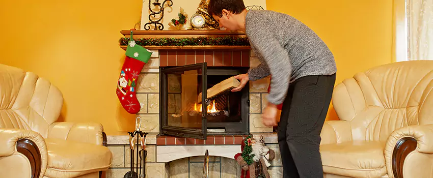 Rusted Metal Fireplace Restoration in Bryn Mawr-Skyway, Washington