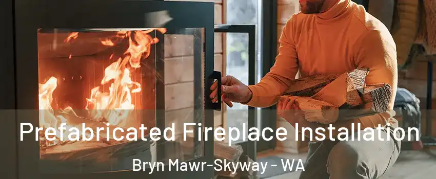  Prefabricated Fireplace Installation Bryn Mawr-Skyway - WA